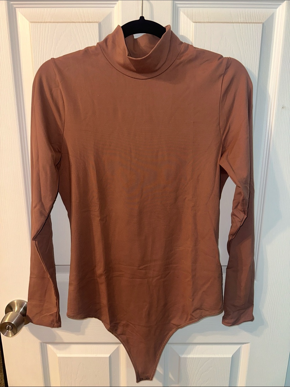 A&F Mock Neck Long Sleeve Bodysuit